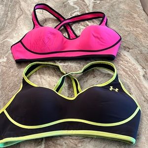 2 under armour bras
